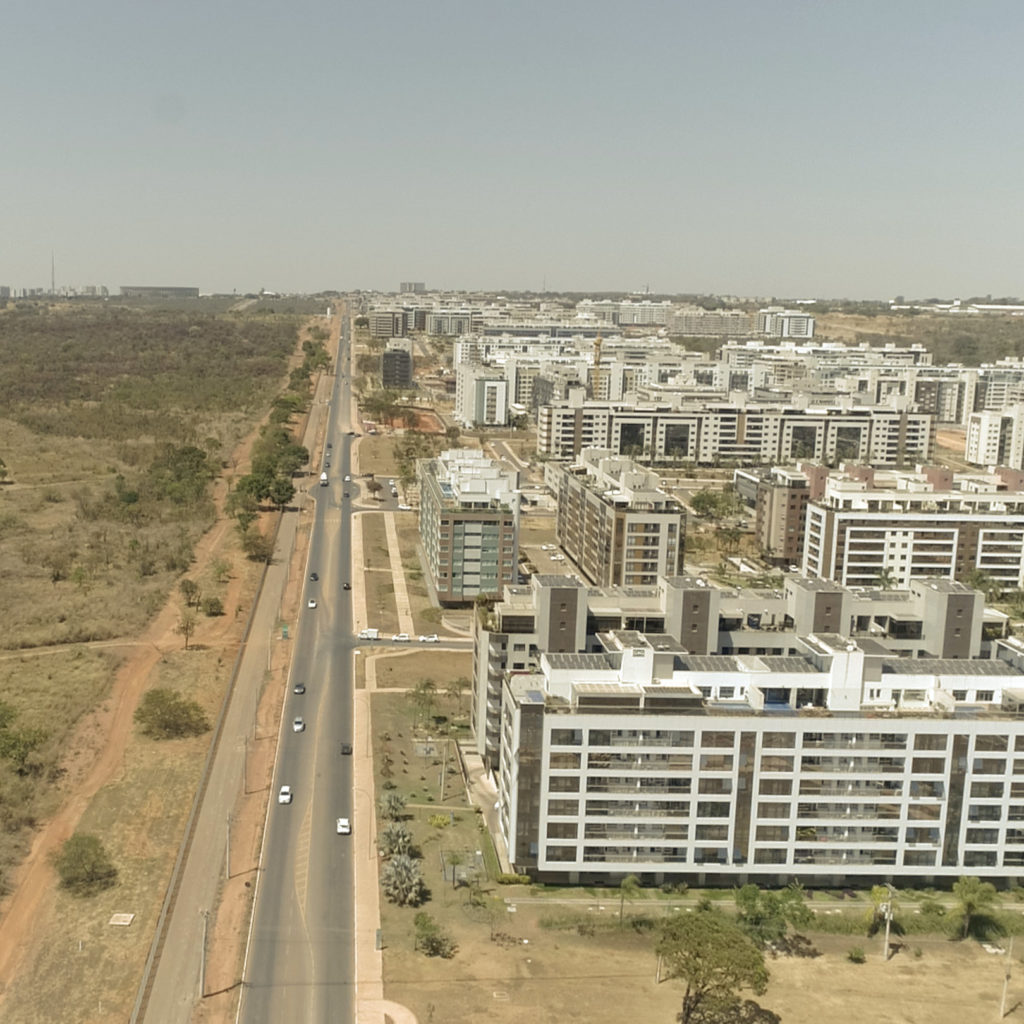 Bairro Noroeste e o parque Burle Marx