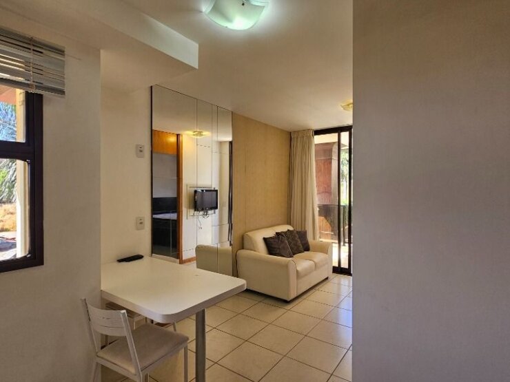 FLAT À VENDA ASA NORTE – LIFE RESORT – IMÓVEL MOBILIADO BEIRA LAGO – APARTAMENTO COM VARANDA BRASÍLIA