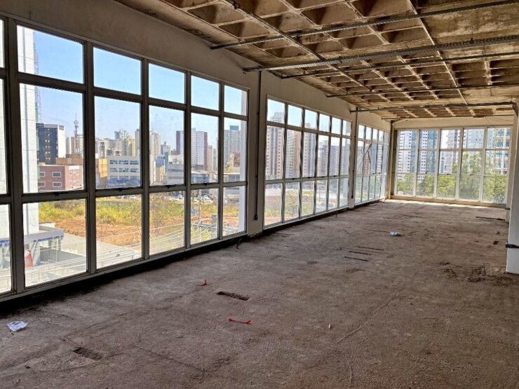 Localização do espaço comercial em Águas Claras – imóvel amplo com vista livre – Espaço comercial na Avenida Jacarandá – ao lado do Hospital Brasília