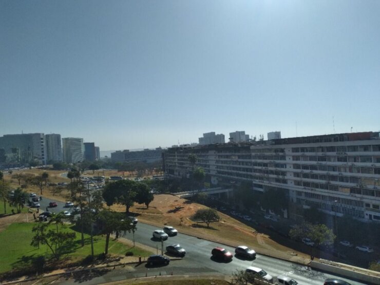 Vista da sala
