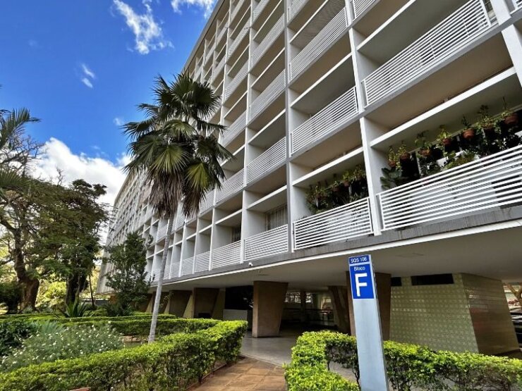 APARTAMENTO 2 QUARTOS SENDO 1 SUÍTE COM CLOSET – ASA SUL – PRIMEIRO ANDAR