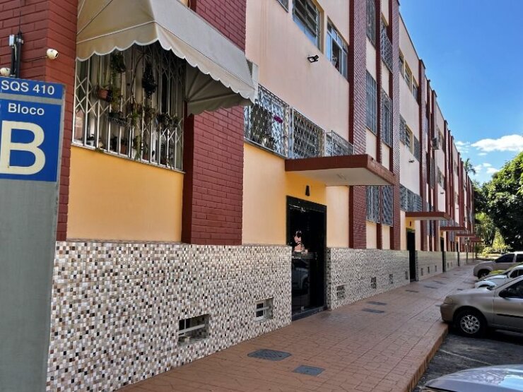 Apartamento 2 Quartos Totalmente Mobiliado para Locação – SQS 410 Bloco B – Asa Sul