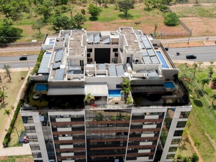 Cobertura exclusiva no noroeste – c/ 2 vagas na garagem – cobertura – SQNW 108